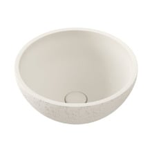 Alba 362mm Round Concrete Above Counter Basin
